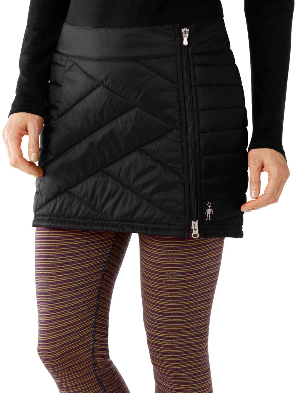 Smartwool Corbet 120 Skirt Size XS Black Insulated Smartloft